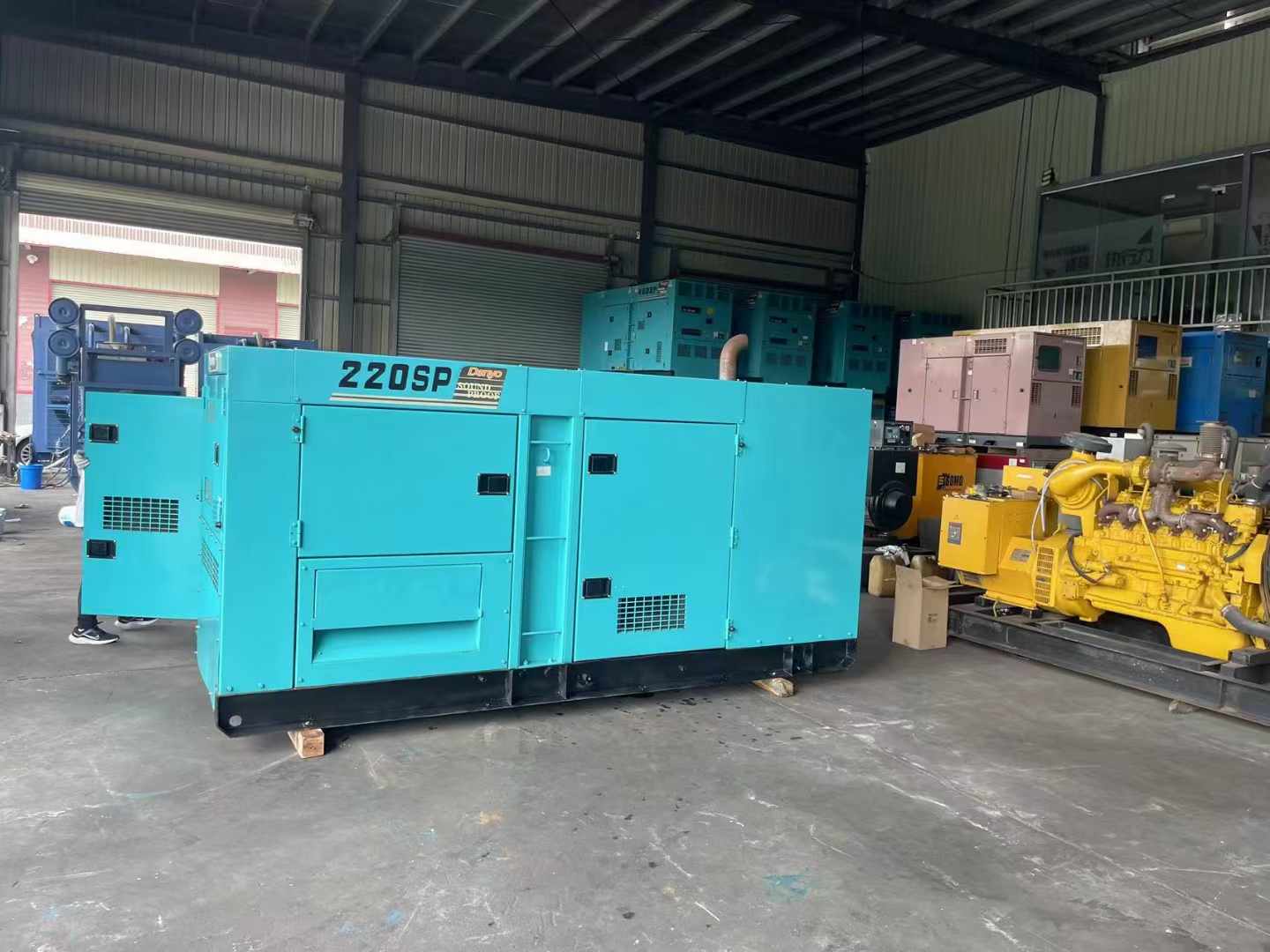 户县600kW柴油发电机组带载能力?